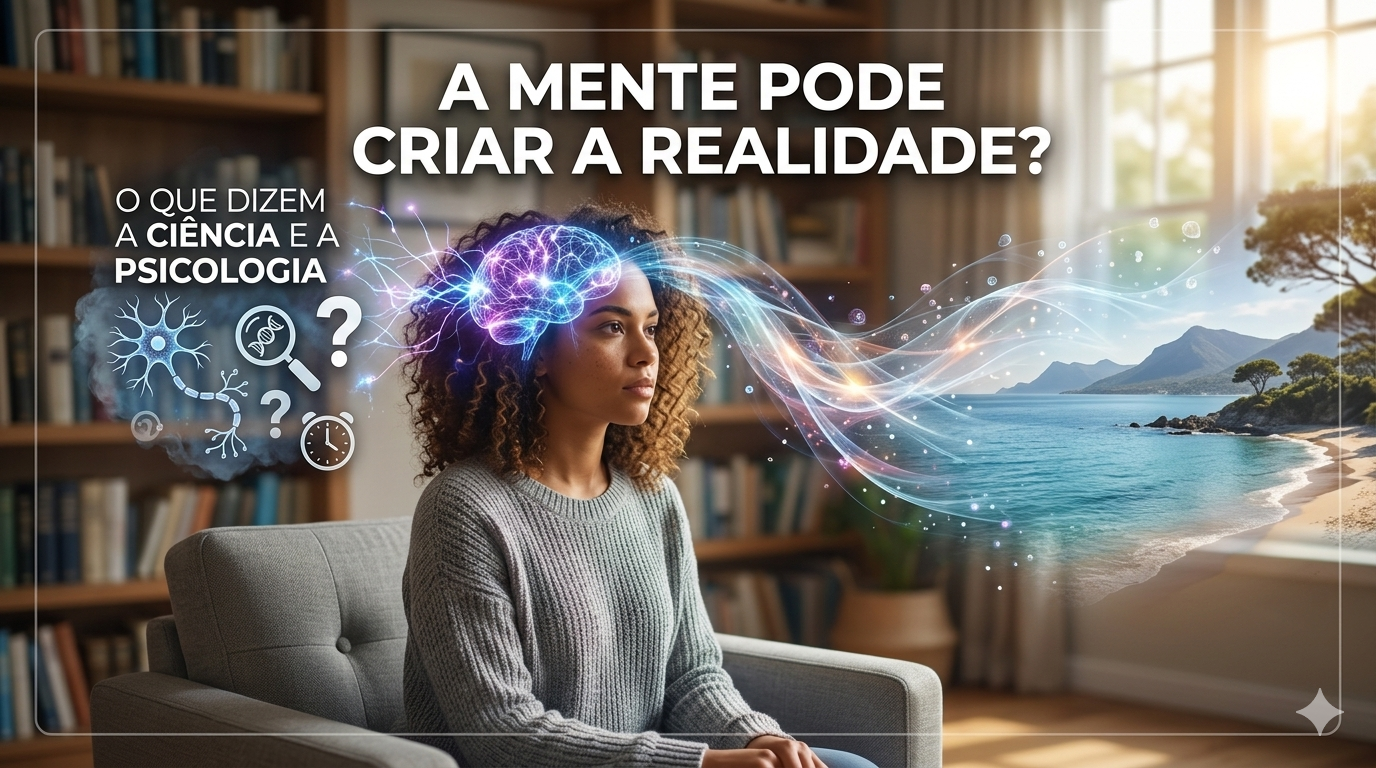 A Mente Pode Criar a Realidade? O Que Dizem a Ciência e a Psicologia mente realidade